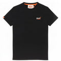 Superdry T-Shirt Homme Noir Moyen Coton