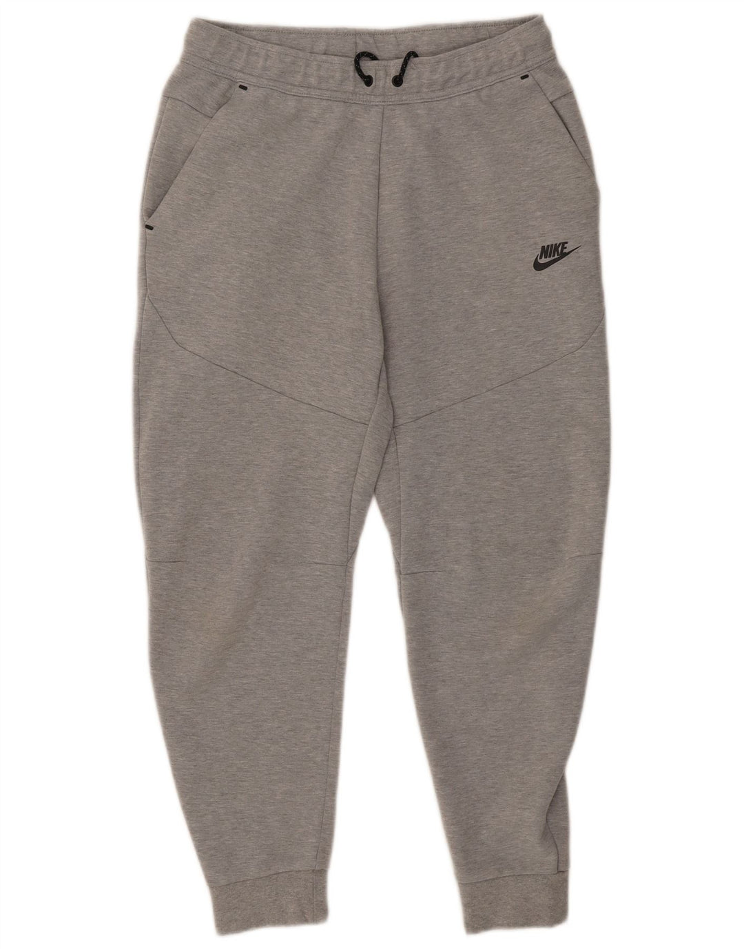 Nike Mens Tracksuit Trousers Joggers Medium Grey Flecked Cotton