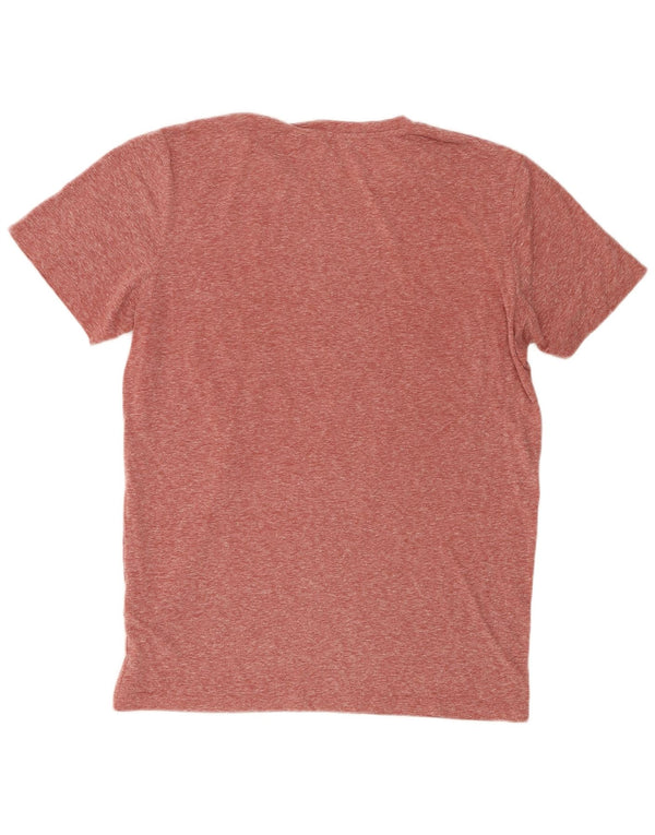 Jack & Jones T-shirt graphique pour homme en polyester moucheté grand marron