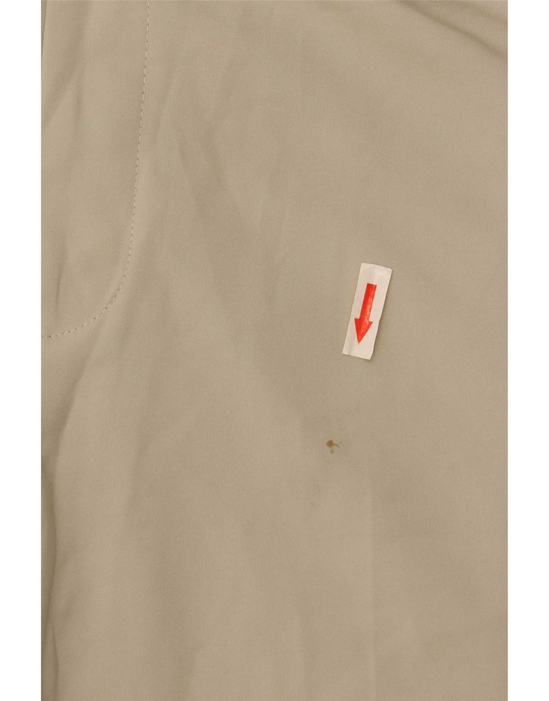 Marks & Spencer Mens Regular Suit Trousers W34 L33 Beige Polyester