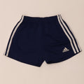 ADIDAS Boys Sport Shorts 9-10 Years  Navy Blue Polyester