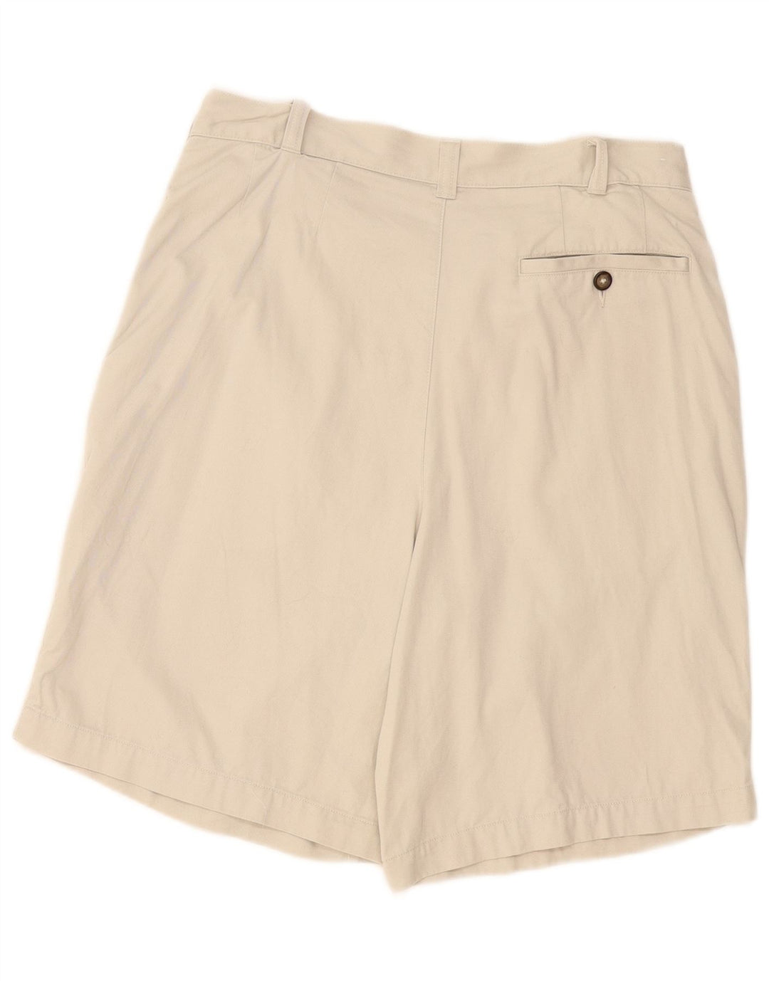 Marks & Spencer Mens Chino Shorts W32 Medium Beige Cotton