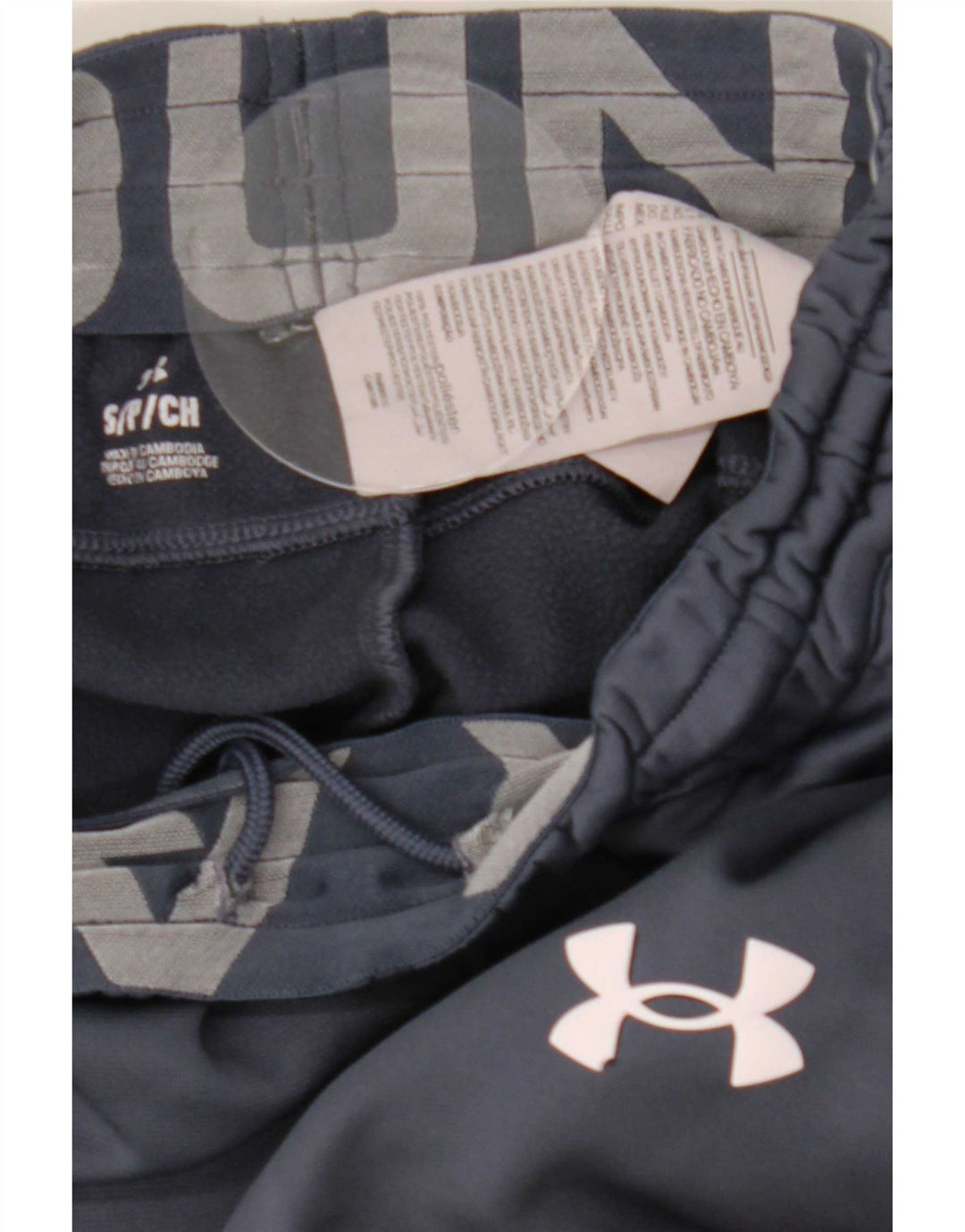 Under Armour Mens Tracksuit Trousers Joggers Small Blue Polyester