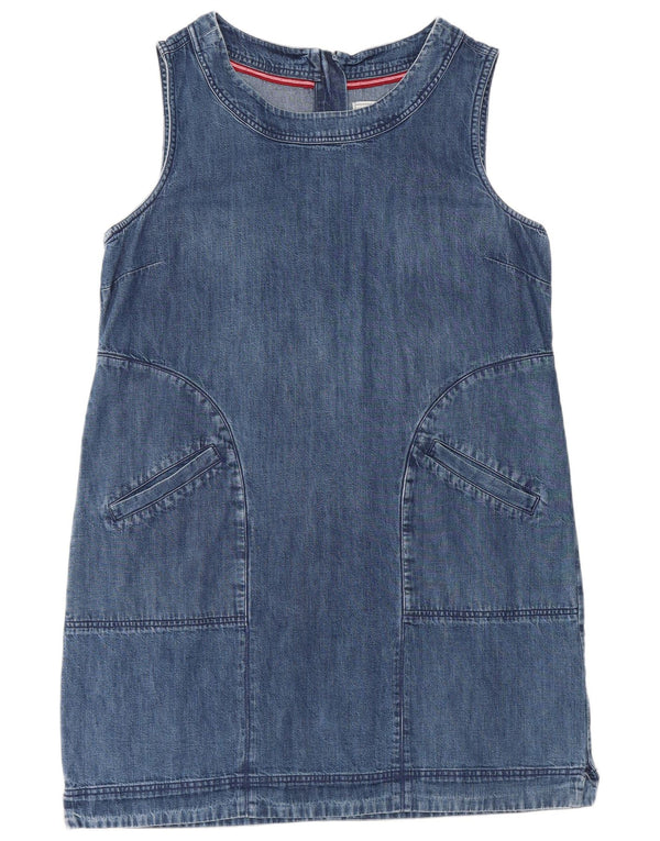 White Stuff Dame ærmeløs denimkjole UK 18 XL Blå Bomuld