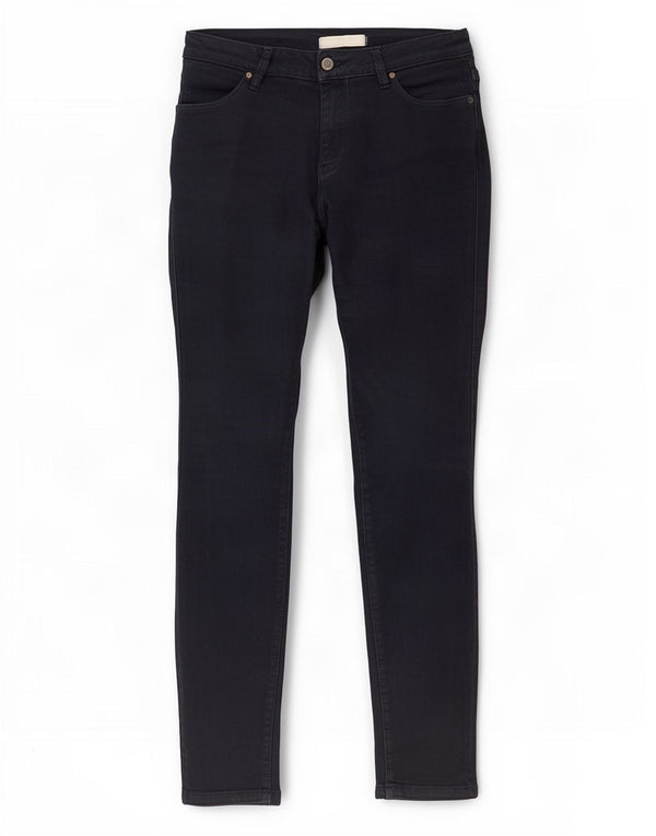 Zara Damen Skinny Freizeithose EU 38 Small W28 L30 Marineblau