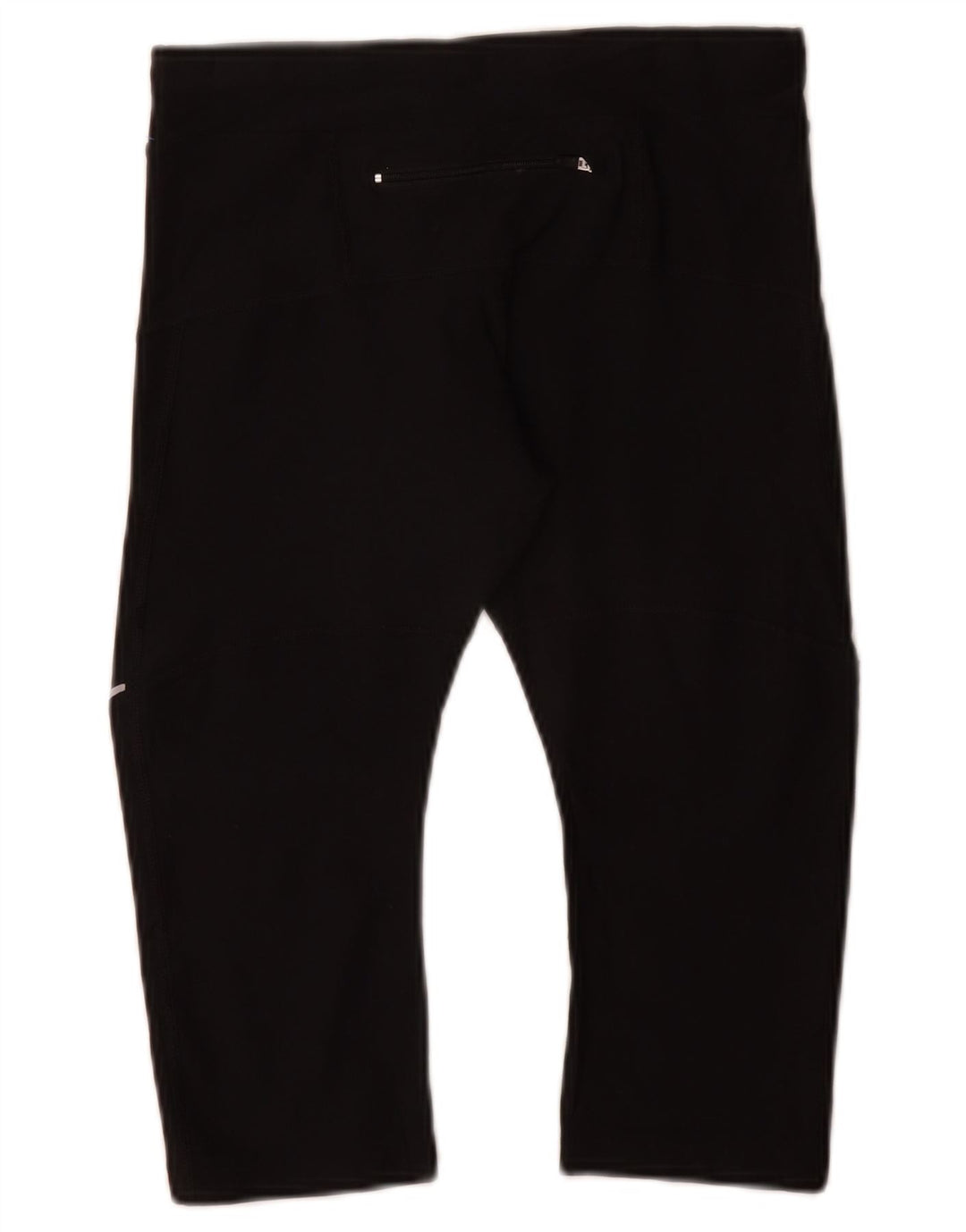 Nike Womens Dri Fit Capri Leggings UK 4 XS Black Polyester