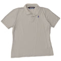 K-WAY Dame Polo Shirt UK 14 Medium Grey Polyester