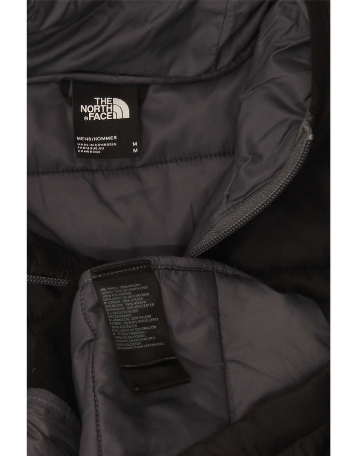 Męska ocieplana kurtka z kapturem The North Face UK 38, średni czarny poliester