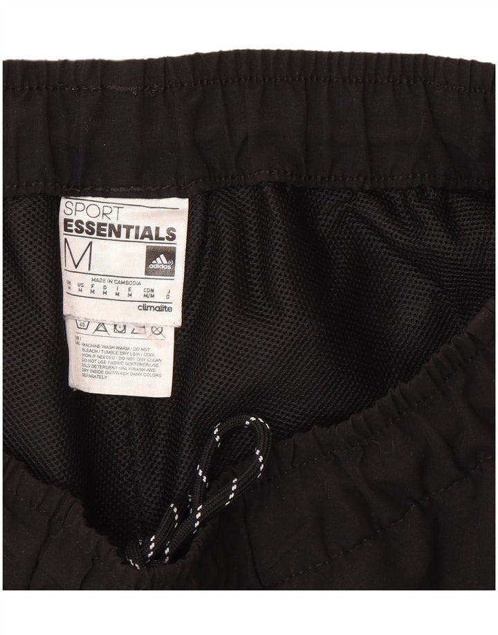 Adidas Mens Regular Fit Sport Shorts Medium Black Polyester Sports