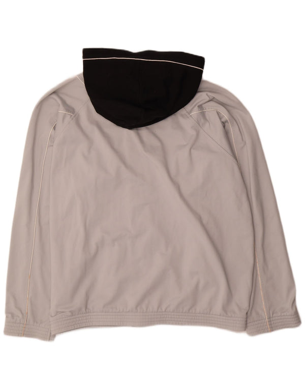 Giacca sportiva da uomo con cappuccio grafico Champion XL Colore grigio