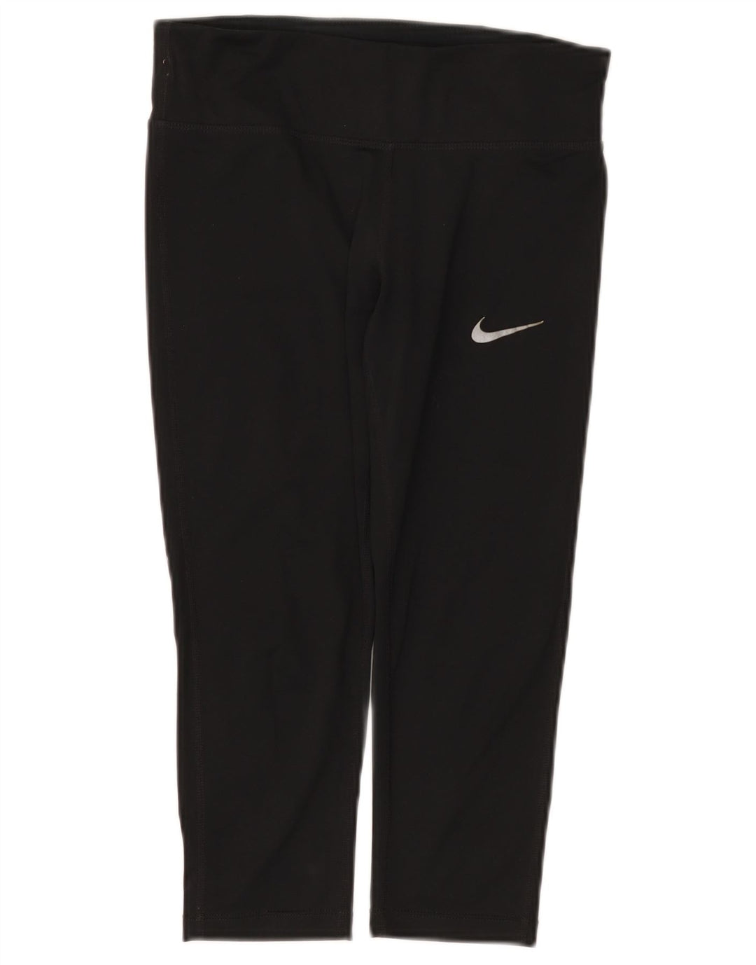 Nike Womens Dri Fit Capri Leggings UK 8 Small Black