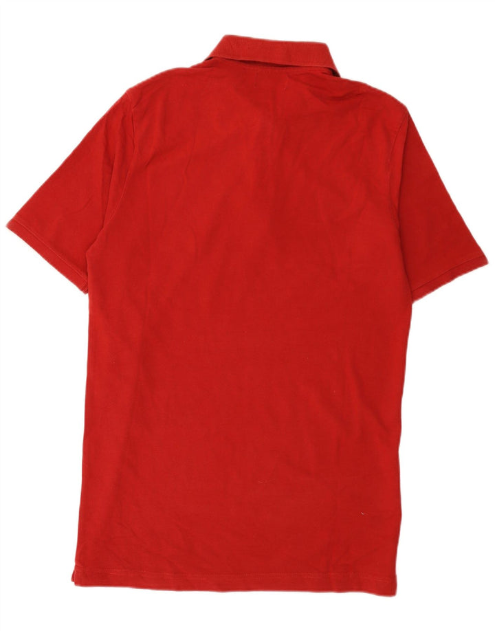 Kappa Mens Polo Shirt Large Red Cotton