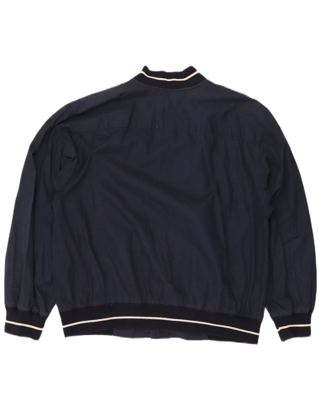 Pancaldi & B Herren Bomberjacke IT 54 2XL Marineblaue Baumwolle