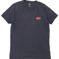 Levi's Mens Slim Fit T-Shirt Top Medium Navy Blue Cotton