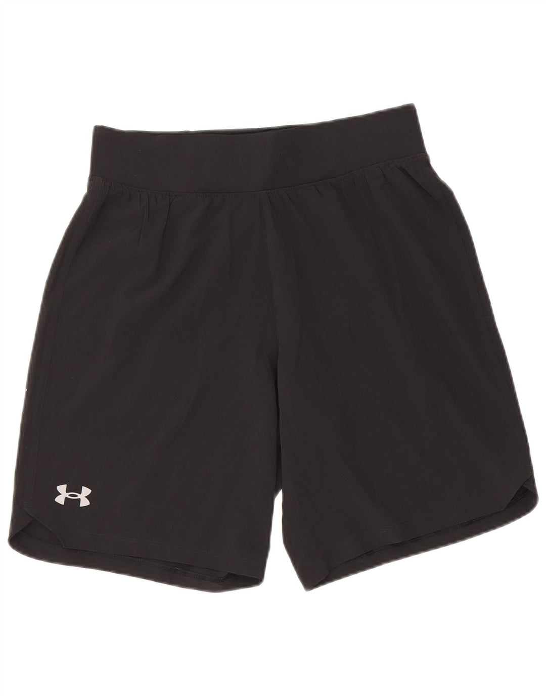 Мужские спортивные шорты Under Armour, средний черный полиэстер