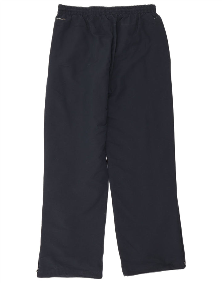 Adidas Mens Clima 365 Tracksuit Trousers Medium  Navy Blue Polyester