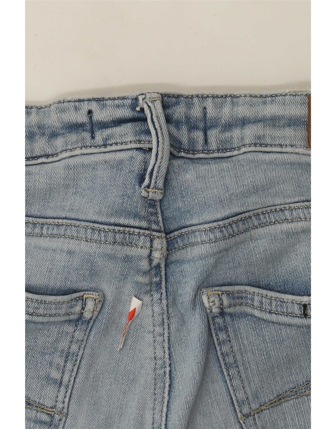 Replay Womens Slim Jeans W27 L30 Blue Cotton