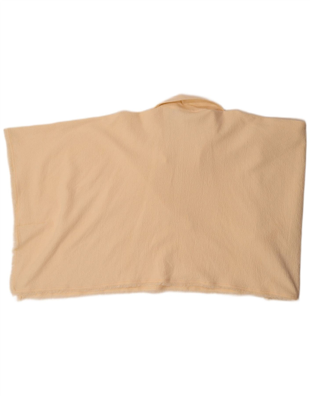 Zara Womens Poncho Crop Top UK 14 Medium Beige