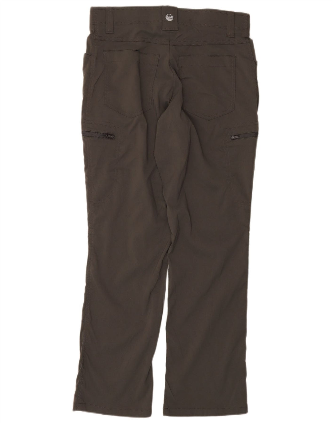 Pantaloni cargo dritti da donna WRANGLER W32 L30 nylon grigio