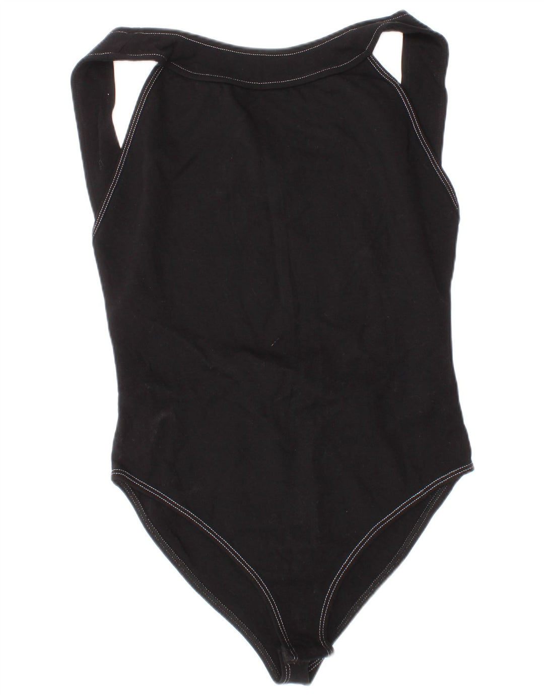 Zara Mujer Body Small Viscosa Negro