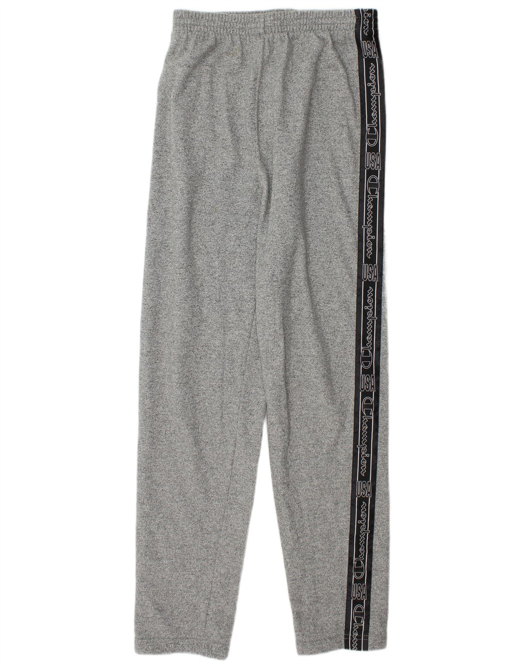 Champion Mens Graphic Full Tracksuit Medium Grey Flecked Cotton