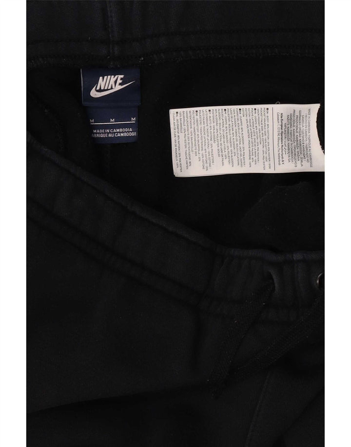 Nike Mens Graphic Tracksuit Trousers Joggers Medium Navy Blue Cotton