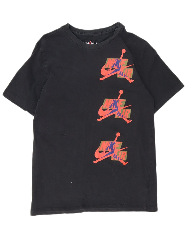 Jordan Mens Standard Fit grafikus póló felső kis fekete pamut