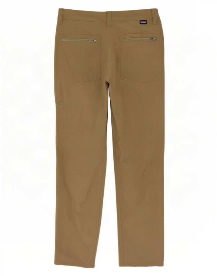 Patagonia Womens Straight Cargo Trousers W32 L30 Khaki