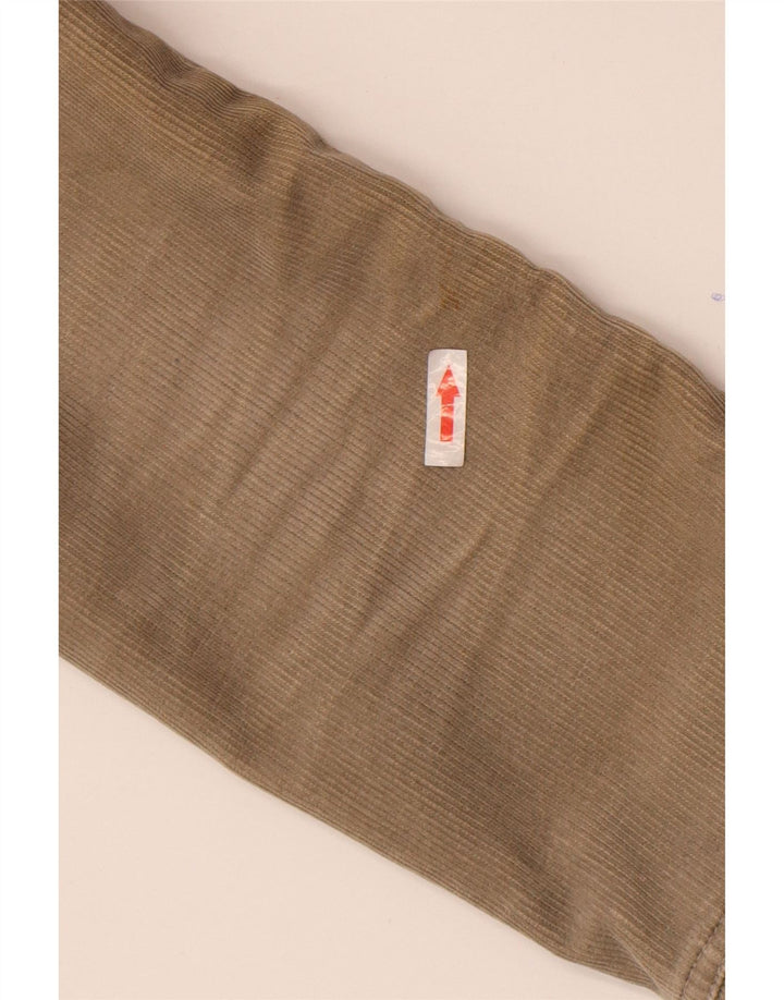 Monsoon Dame 2-knaps Corduroy Blazer Jacket UK 12 Medium Beige Bomuld