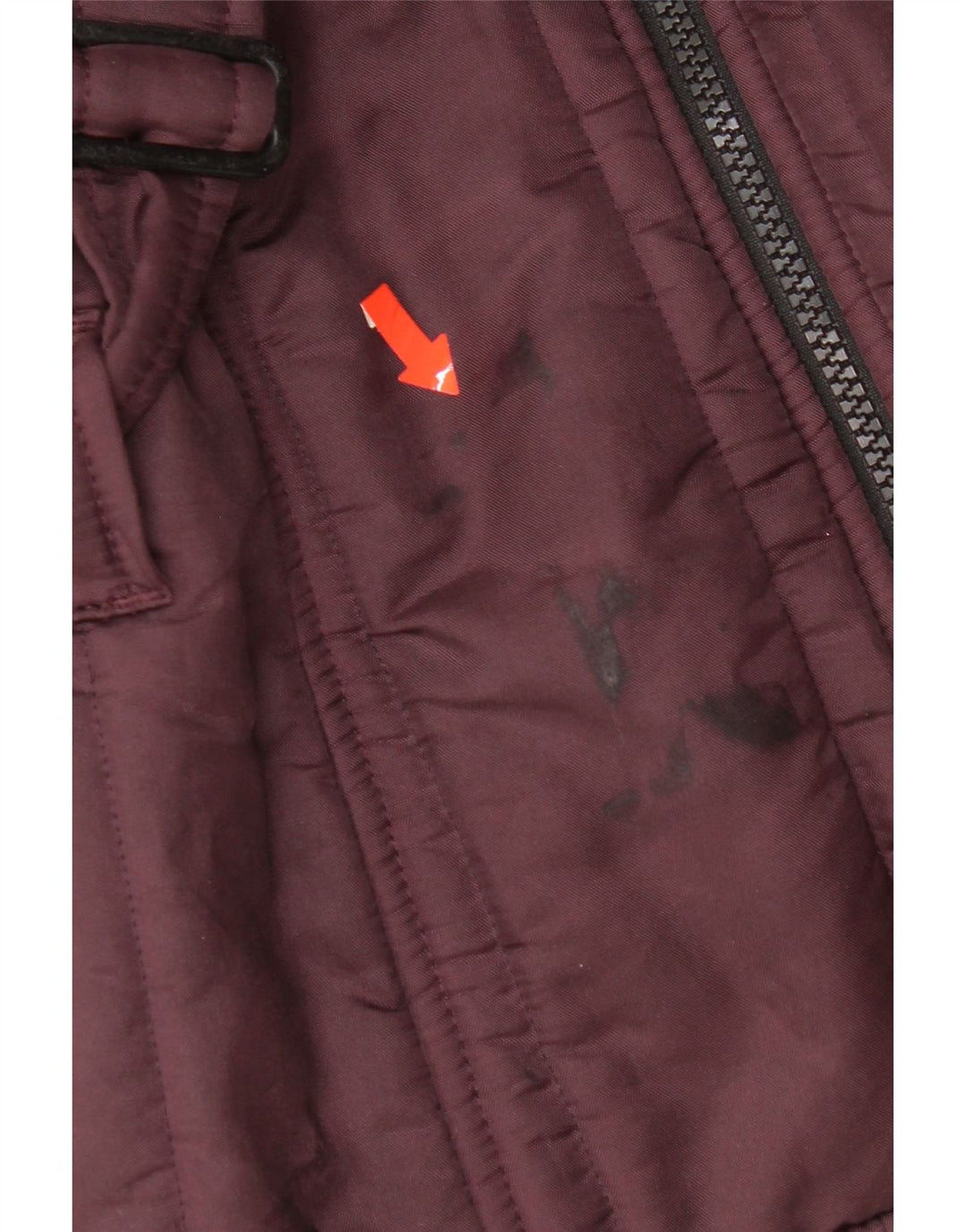 Refrigiwear Chaqueta acolchada para mujer UK 12 Mediana Púrpura Poliamida
