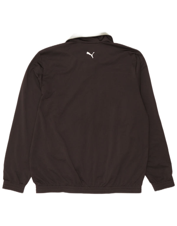 Puma Veste de Survêtement Homme XL Noir Colorblock Polyester