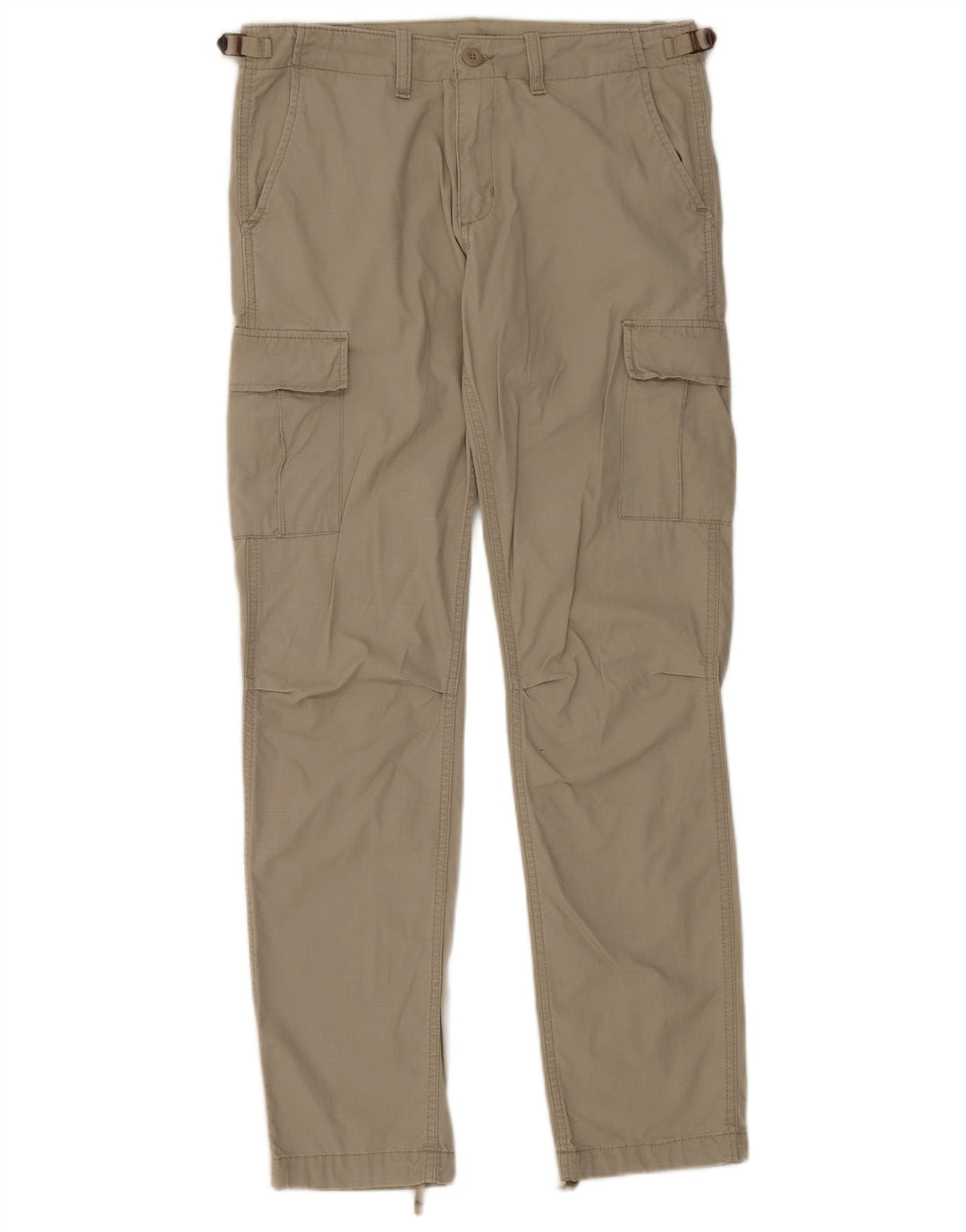 Carhartt Mens Straight Cargo Trousers W29 L32 Grey Cotton
