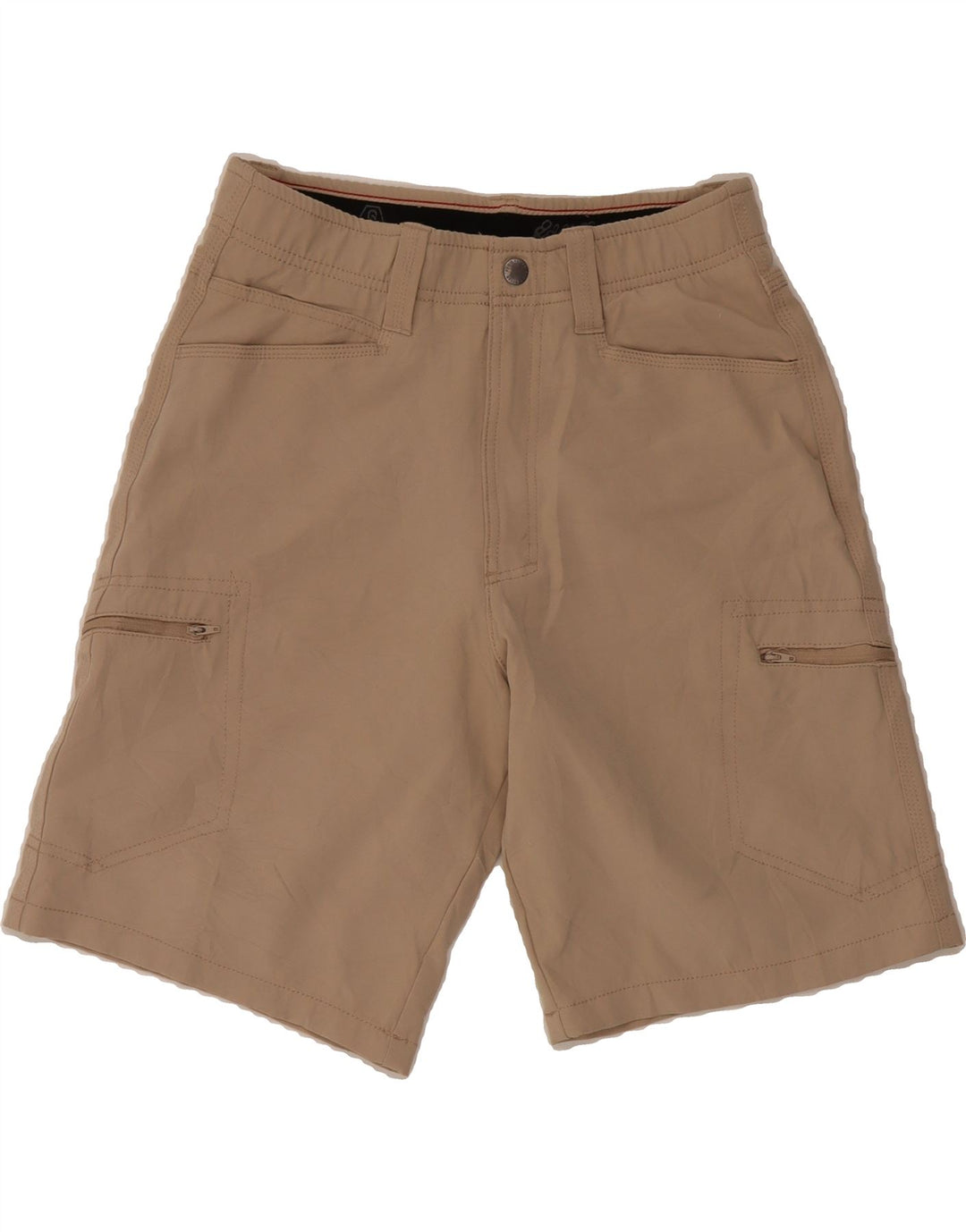 EDDIE BAUER Mens Cargo Shorts W32 Medium Beige Polyester Vintage Eddie Bauer and Second-Hand Eddie Bauer from Messina Hembry 