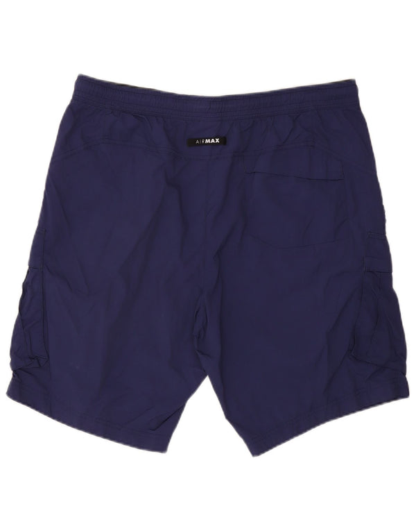 Pantaloncini cargo da uomo Nike XL W38 nylon blu navy