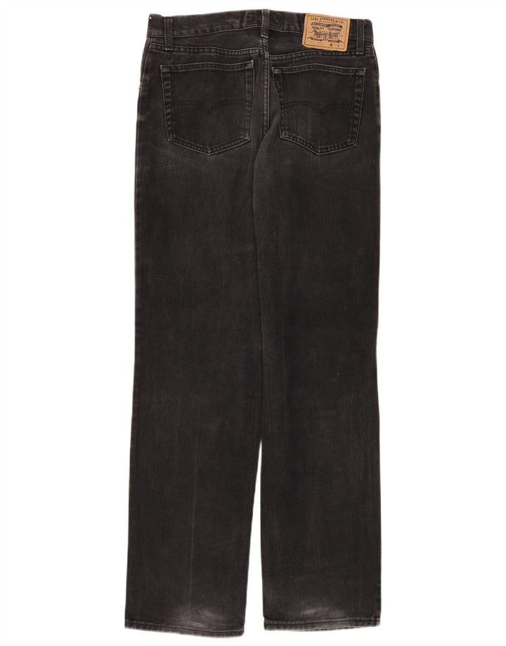 Мужские прямые джинсы Levi's W33 L34, черный хлопок