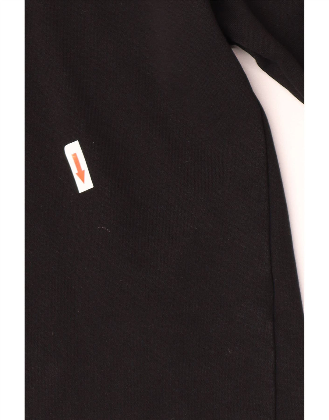 Dkny Womens Graphic Oversized Sweatshirt Jumper UK 10 Small Black Cotton