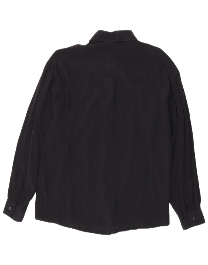 Tipo' S Herrenhemd Medium Black Colourblock Viscose