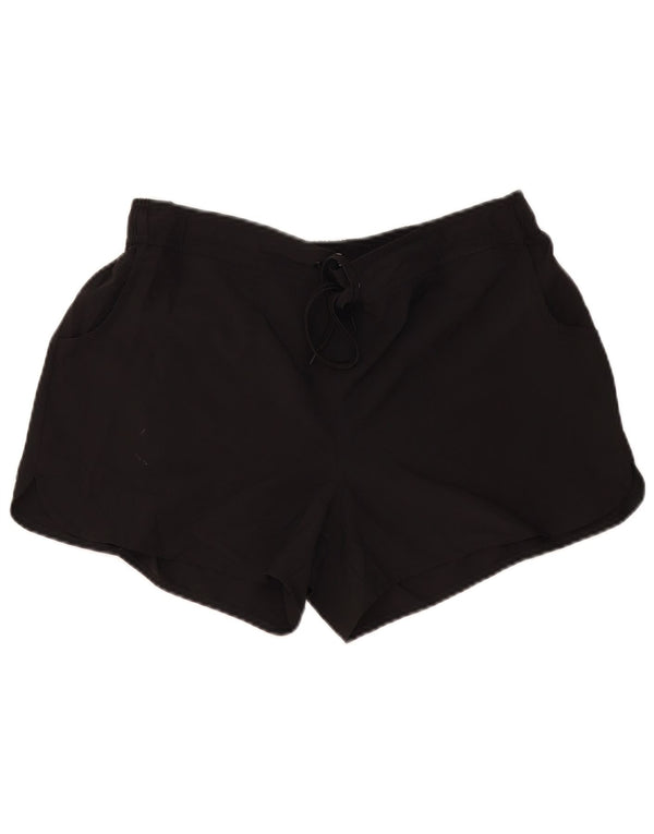 Pantalones cortos deportivos para mujer Mountain Warehouse UK 46 Grande Poliéster negro