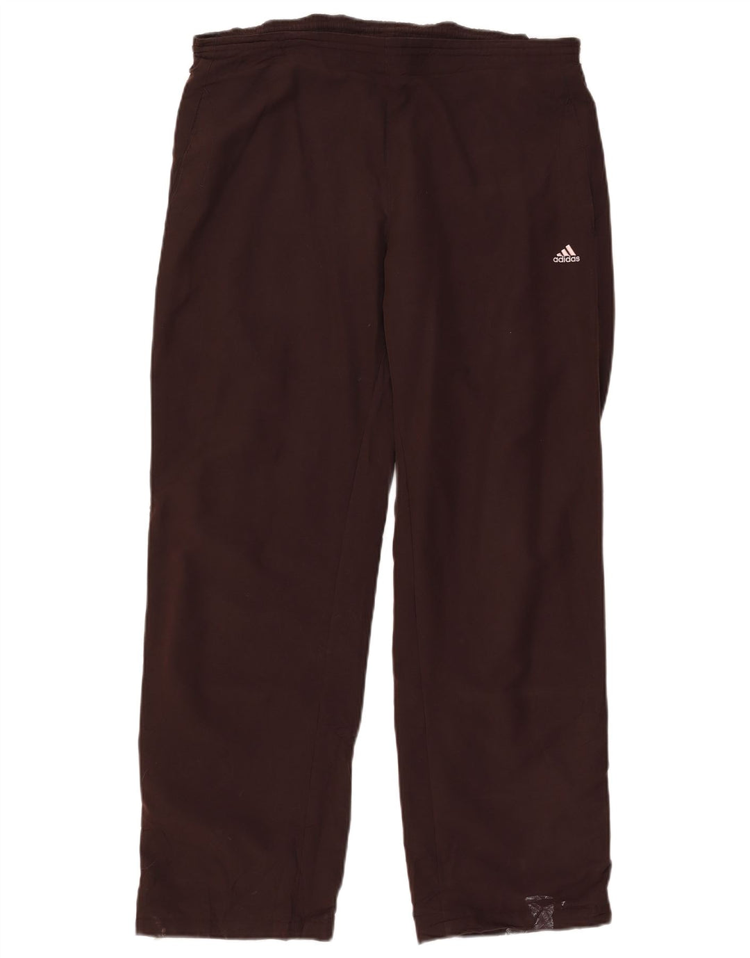 Γυναικεία αθλητική φόρμα ADIDAS Παντελόνι UK 14 Μεσαίου καφέ Πολυεστέρας
