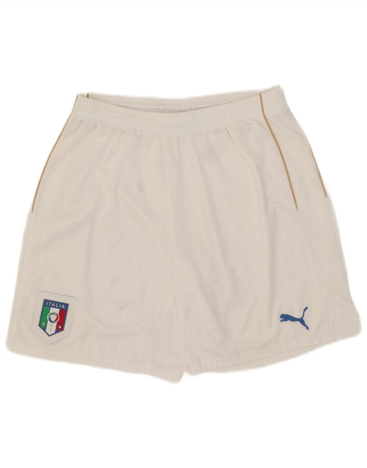 Puma Herre Italia Sport Shorts XL Hvid