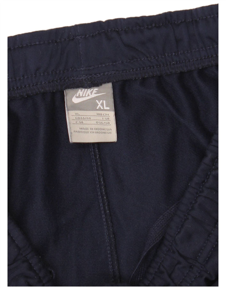 Nike Herren-Trainingshose UK 44/46 XL Marineblau Polyester