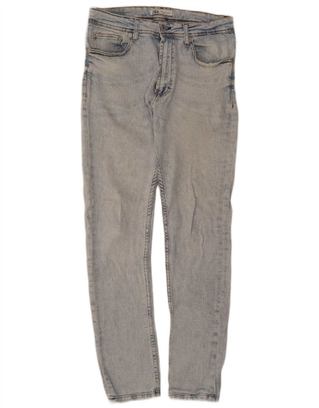 Zara Mens Slim Jeans EU 42 Large W32 L29 Blue