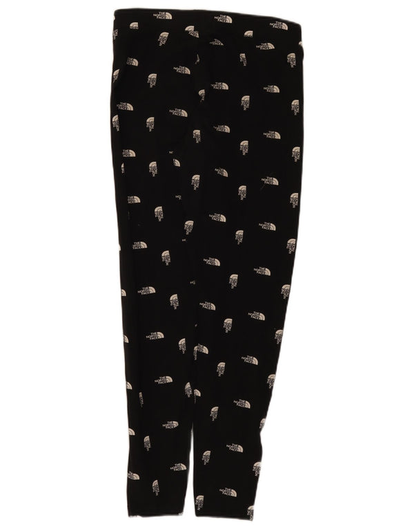 The North Face Womens Graphic Leggings UK 12 Mittelschwarze Baumwolle