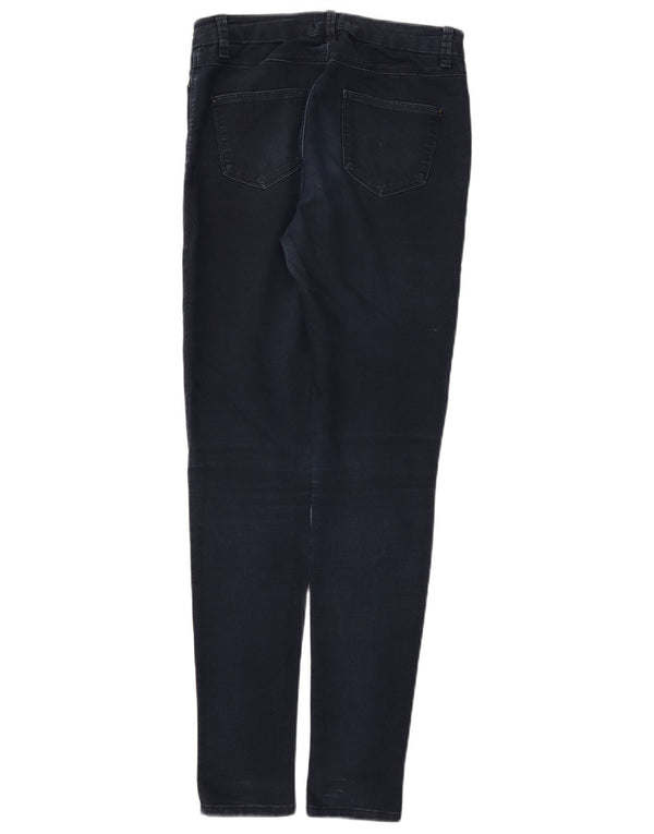 Marks & Spencer Damen Jegging-Jeans UK 10 Small W30 L31 Marineblaue Baumwolle