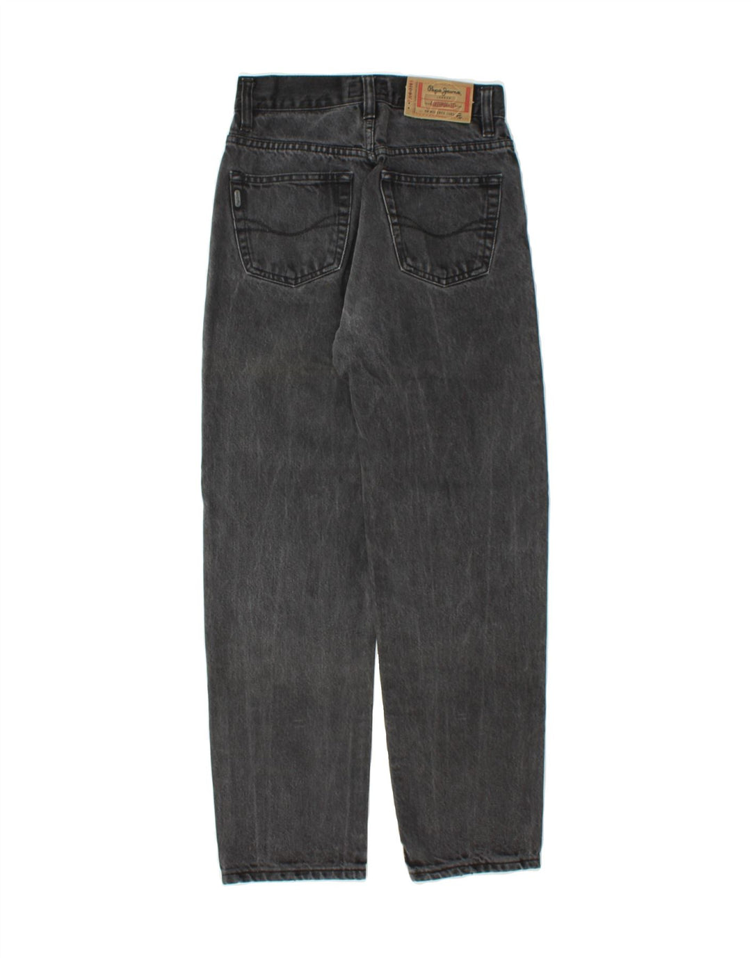 PEPE JEANS Womens Tapered Jeans W24 L27 Black Vintage PEPE Jeans and Second-Hand PEPE Jeans from Messina Hembry 