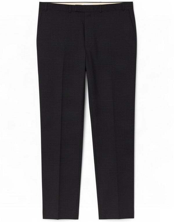 Marks & Spencer Herredragtbukser W40 L33 Marineblå Houndstooth