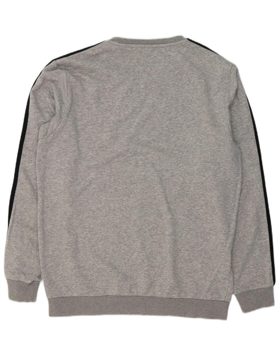 Adidas Sweat-shirt pour homme en coton moucheté Gris Large