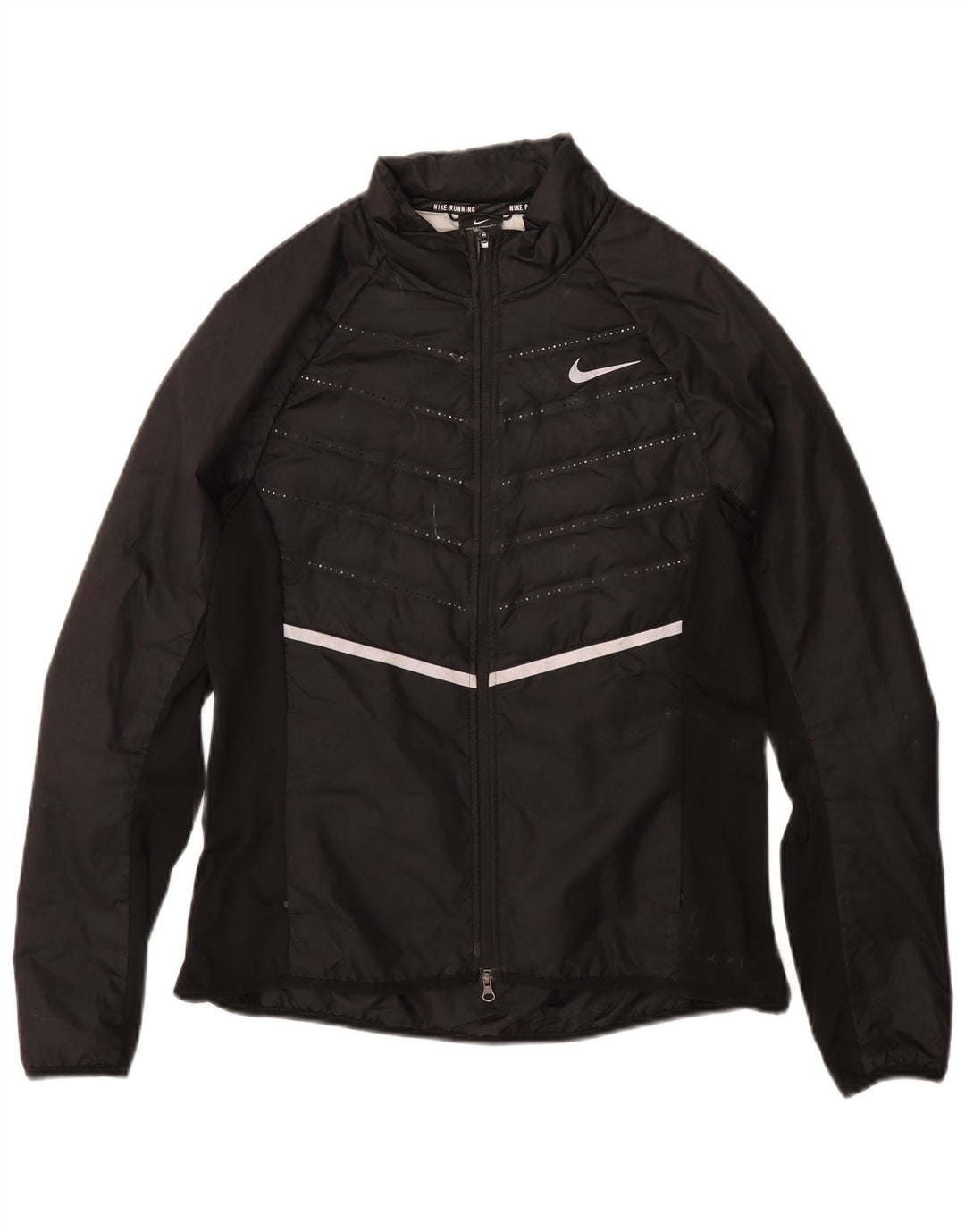 Женская куртка NIKE Racer UK 12, средний черный полиэстер