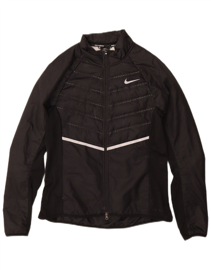Женская куртка NIKE Racer UK 12, средний черный полиэстер