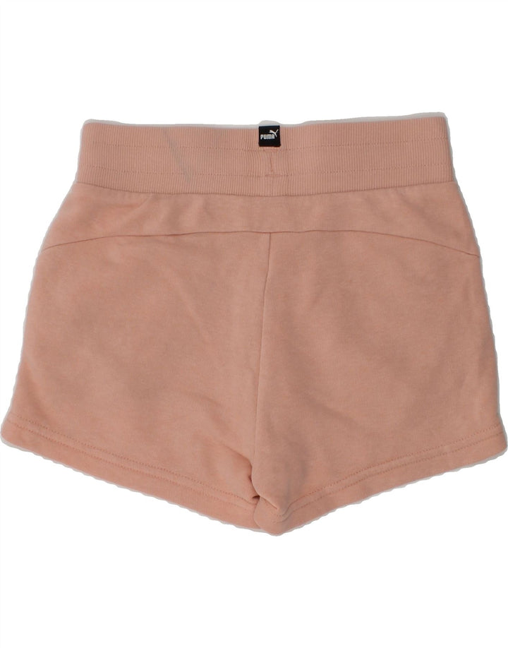 PUMA Girls Sport Shorts 7-8 Years Beige | Vintage Puma | Thrift | Second-Hand Puma | Used Clothing | Messina Hembry 